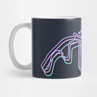 Abu Dhabi Track Outline Mug